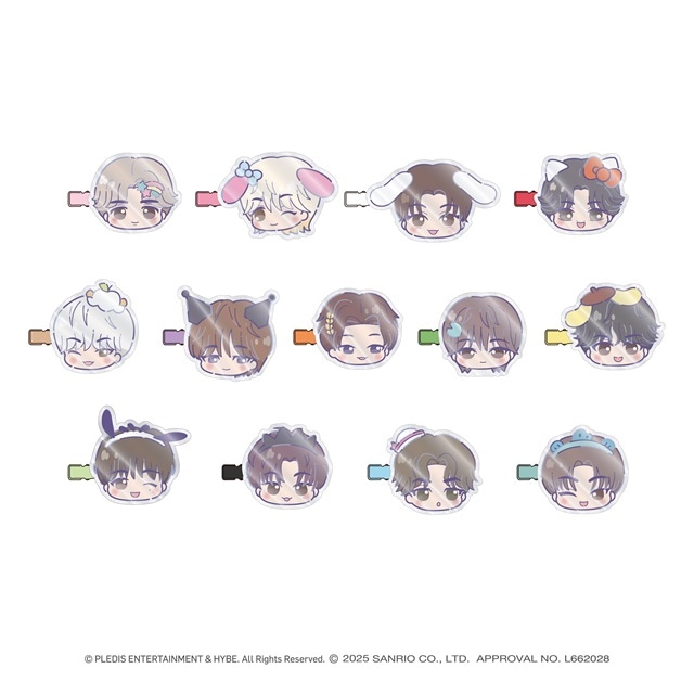 ドンキ サンリオ マイメロ マルチクリップ SEVENTEEN 13点 SEVENTEEN