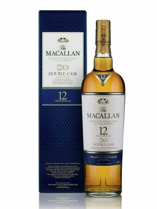 Macallan 12 Years Double Cask Scotch 750ml - Scotch -Dons Liquors