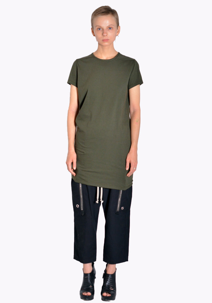 RICK OWENS LEVEL T-SHIRT GREEN FW22 | 50%OFF SALE | DOSHABURI Shop