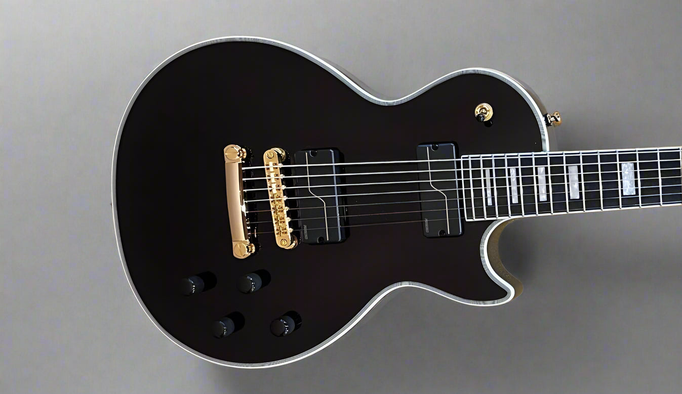 Matt Heafy Les Paul Custom Origins 7 String - Ebony – Dave's