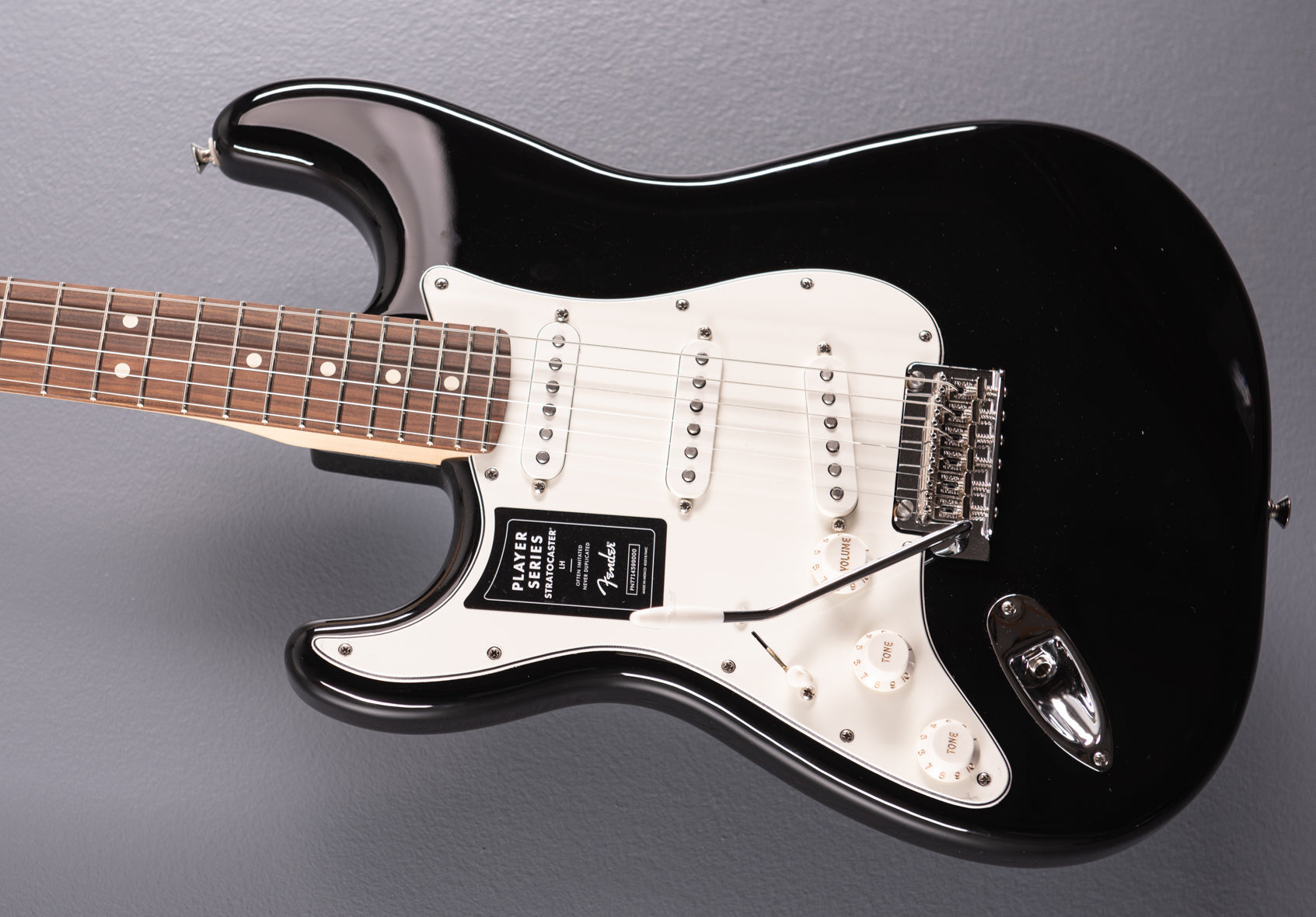 Player Stratocaster Left Hand – Dave's Guitar Shop