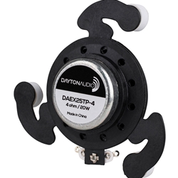 Dayton Audio - DAEX25TP-4 Tripod Feet 25mm Exciter 20W 4 Ohm