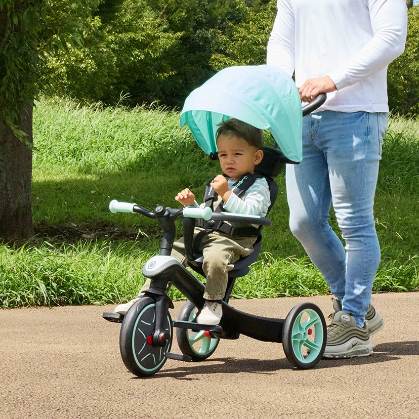 限定カラー】エクスプローラー トライク 4in1 ベビーカー/ミント