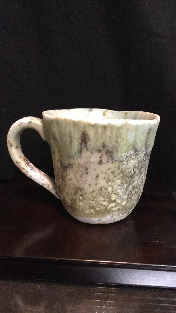 焼〆（やきしめ) 抹茶碗 勝斎作 台ヶ森焼｜陶器/莫迦焼締/陶製音響器/