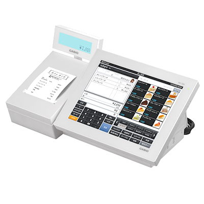 CASIO レジスター VX-100中古品 タッチ操作 Android n200