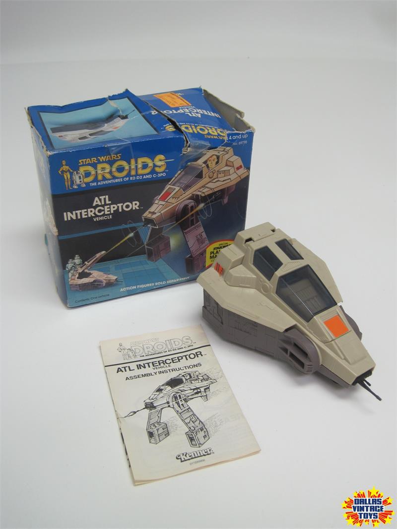 スターウォーズ 1985 Kenner Droids ATL インターセプター 【公式通販】