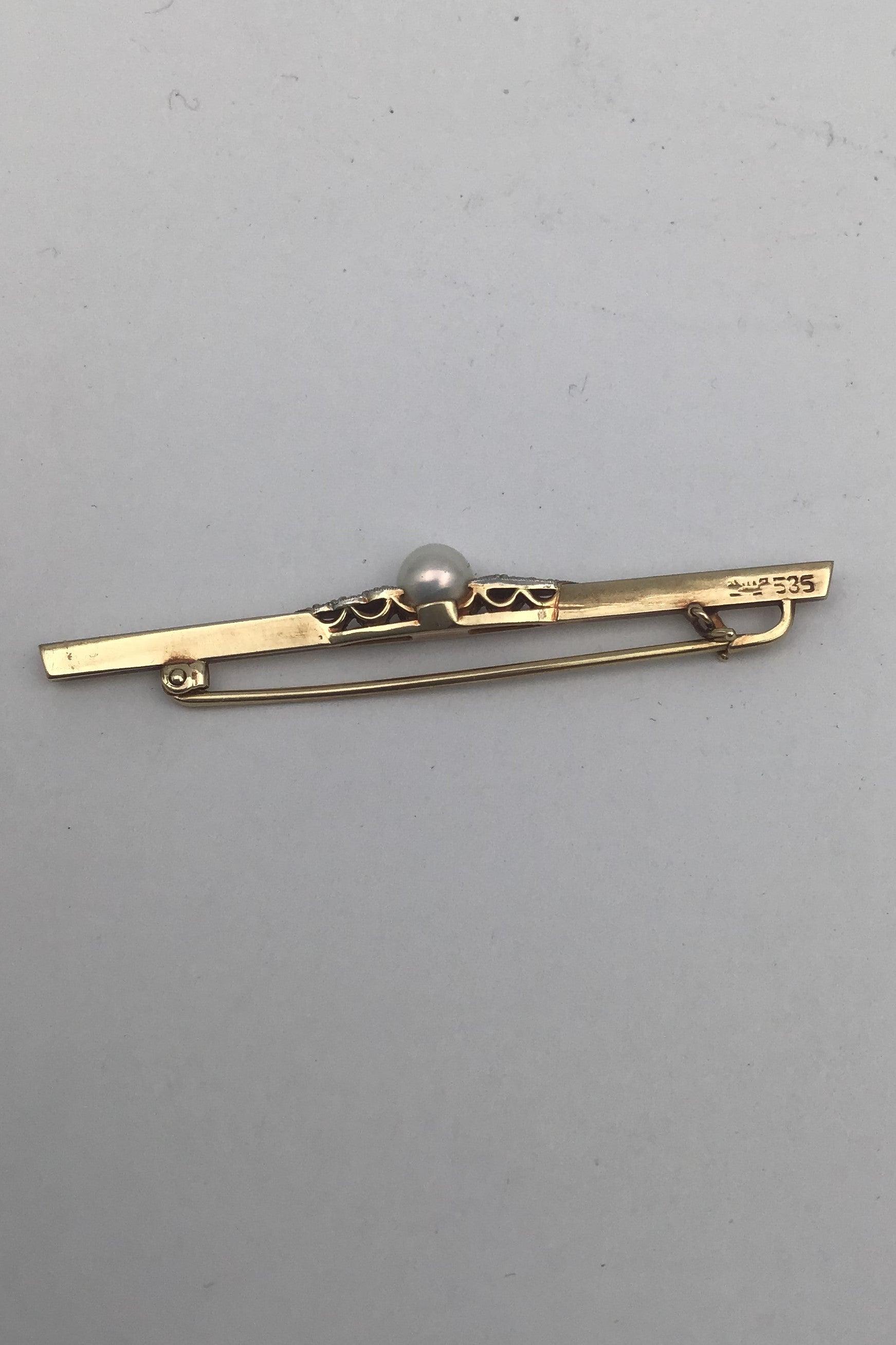 DAVID ANDERSEN 花モチーフブローチ SV9 【公式通販】