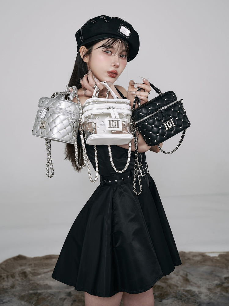 Darich ダーリッチ キルティングスクエアミニバッグIVO