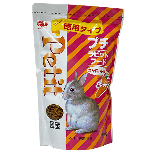 プチ ラビットフード FEED ONE ラビットフード 600g キャロット味