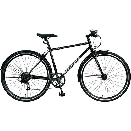 引き取り限定】クロスバイク 自転車 27インチ 黒