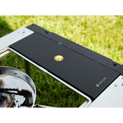 peak ウッドテーブルS3枚、ステンレストレーのセット販売 スノーピーク