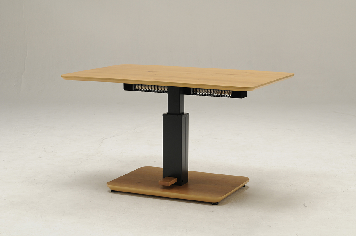 ダイニングコタツテーブル 群馬埼玉栃木 高さ6段階調節ダイニング