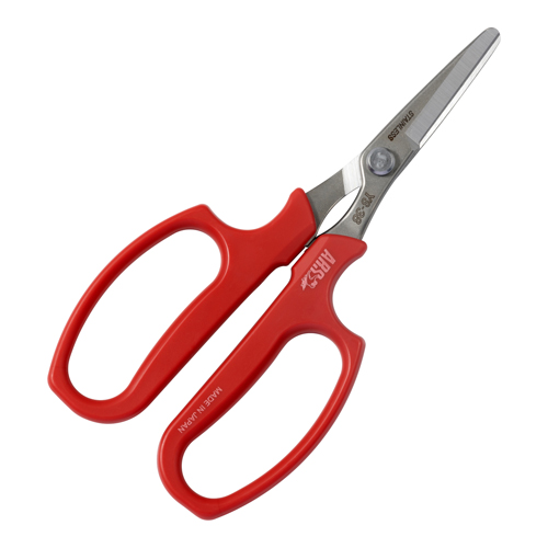 野菜収穫鋏 先丸 ステンレス YS-38 アルスコーポレーション 園芸ハサミ