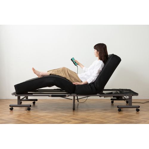 折りたたみ電動リクライニングベッド OTB-PDN アイリスオーヤマ