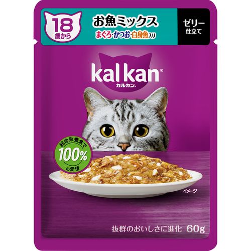 カルカンパウチ 1歳から 60g×8 カルカンパウチ 猫レトルトパウチ（成猫