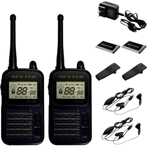 ICOM 特定省電力トランシーバー 2台 ヘッドセット付き 楽天市場