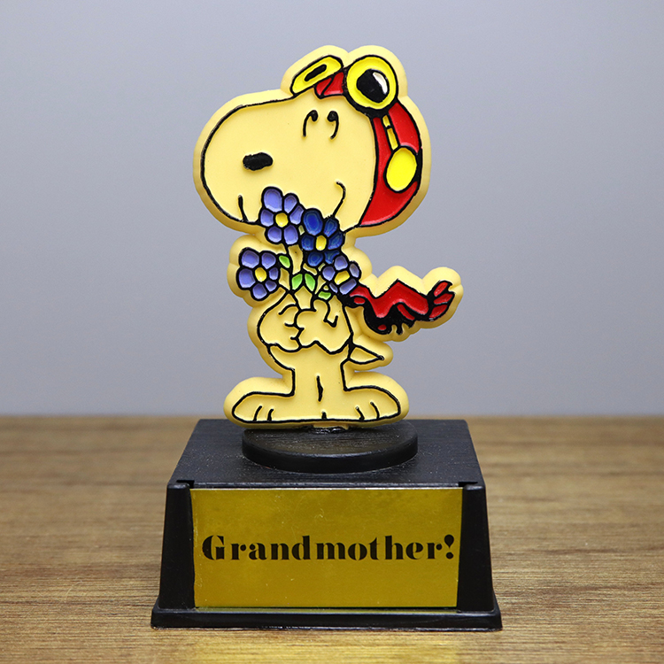 ビンテージ AVIVA トロフィー スヌーピー ウッドストック 3体セット