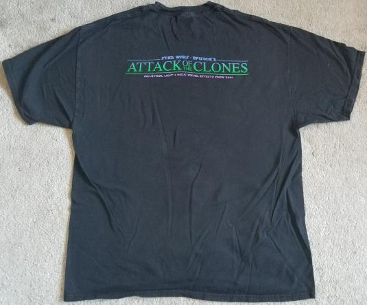 Star Wars Ep2 ILM VFX Crew Shirt Production Thermometer | Defunkd