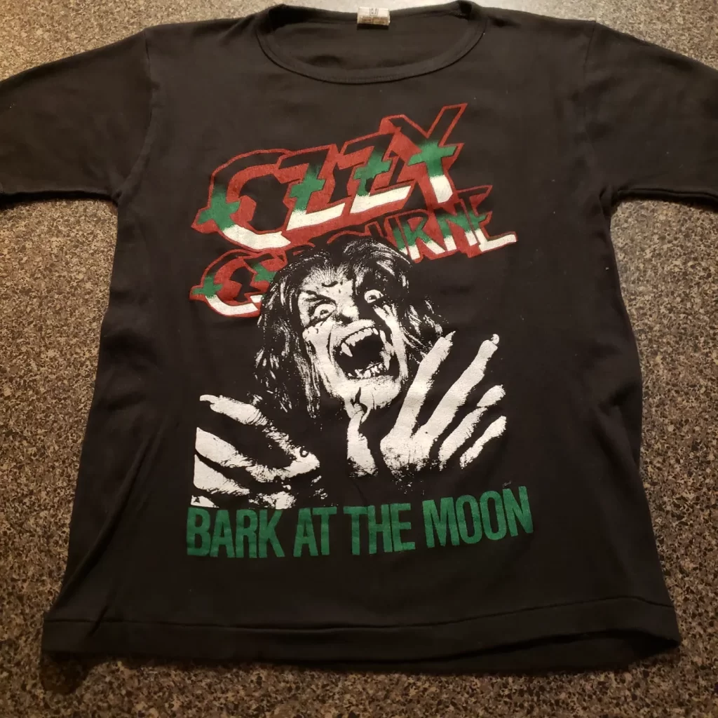 Vintage Ozzy Osbourne and Black Sabbath T-Shirt Collection
