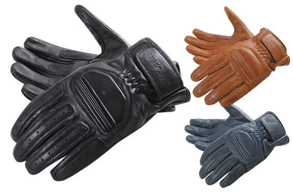 HTC グローブ レザームートンタイプ 黒 メンズ ロンハーマン購入 TG-53