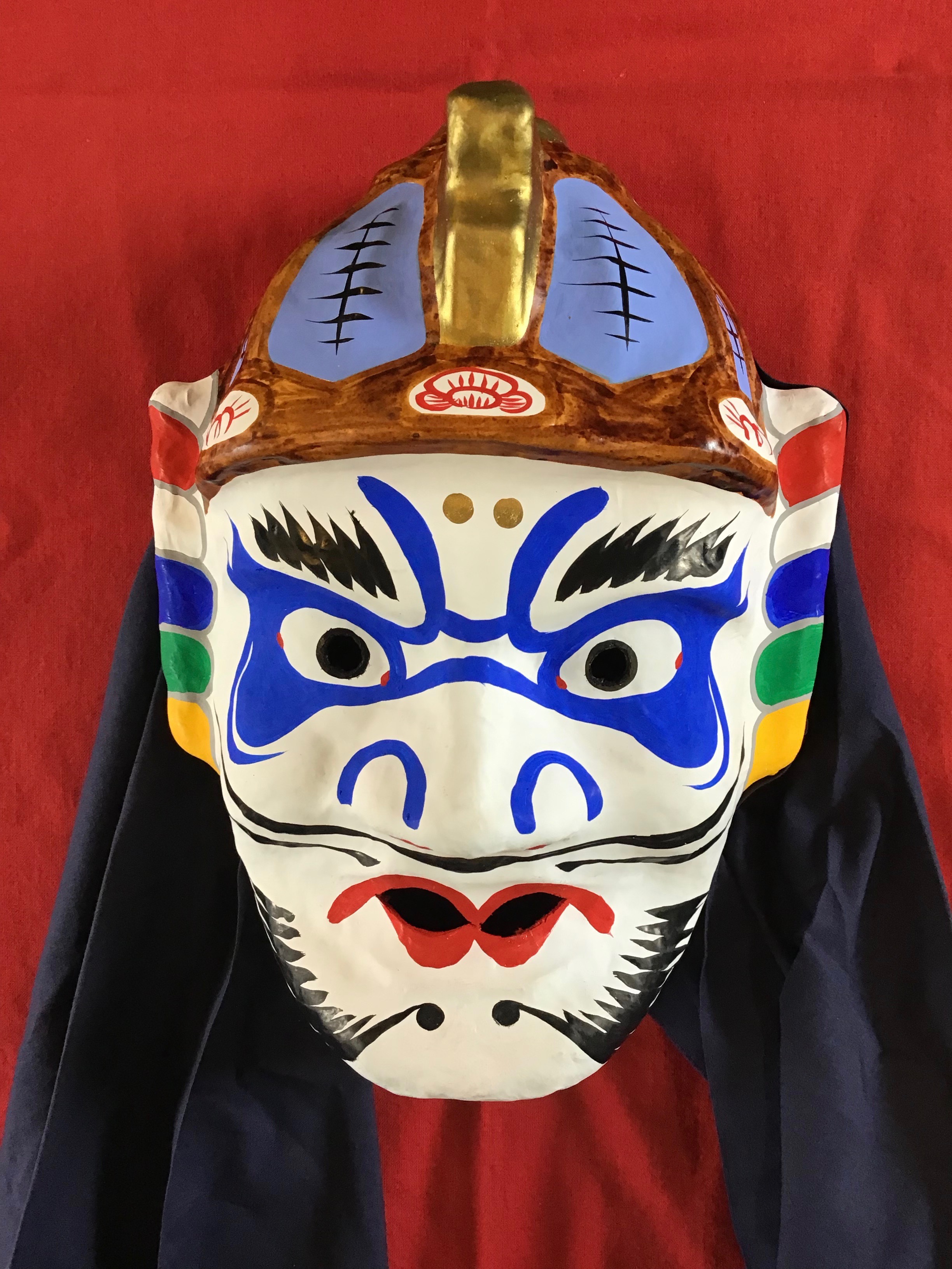 ウルトラマン 額装 お面 三春張子のお面 ウルトラマン 額装 お面 三春