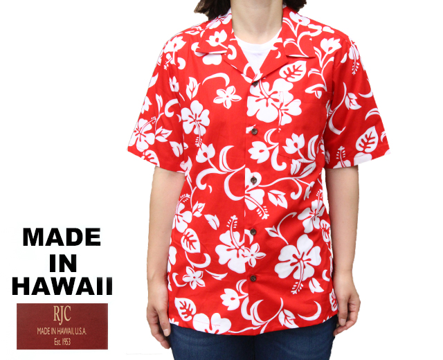 RJC ロバート・J・クランシー アロハシャツ ハイビスカス ボーイズ