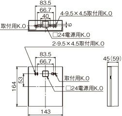 FBK-10701-LS17 東芝ライテック C級 天壁直付 片面 誘導灯 一般形 （20