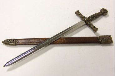 Letter opener Excalibur sword with scabbard (F-3030) - Letter
