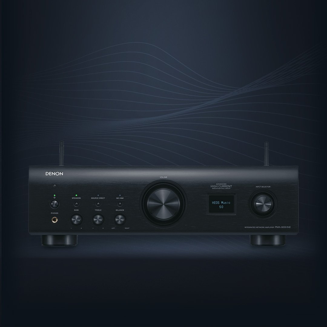 PMA-900HNE - 2 Ch. Integrated Amplifier Powered by HEOS™ | Denon