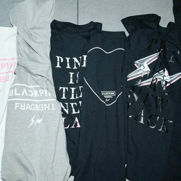 FRAGMENT x BLACKPINK フーディThunder XL Fragment x Blackpink