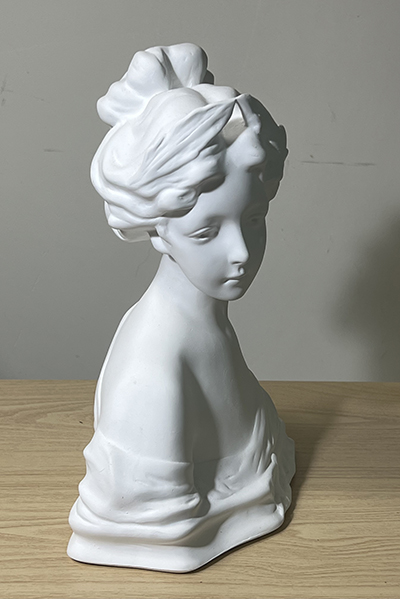 デッサン用石膏像 月桂冠少女 デッサン用石膏像 月桂冠少女 レア