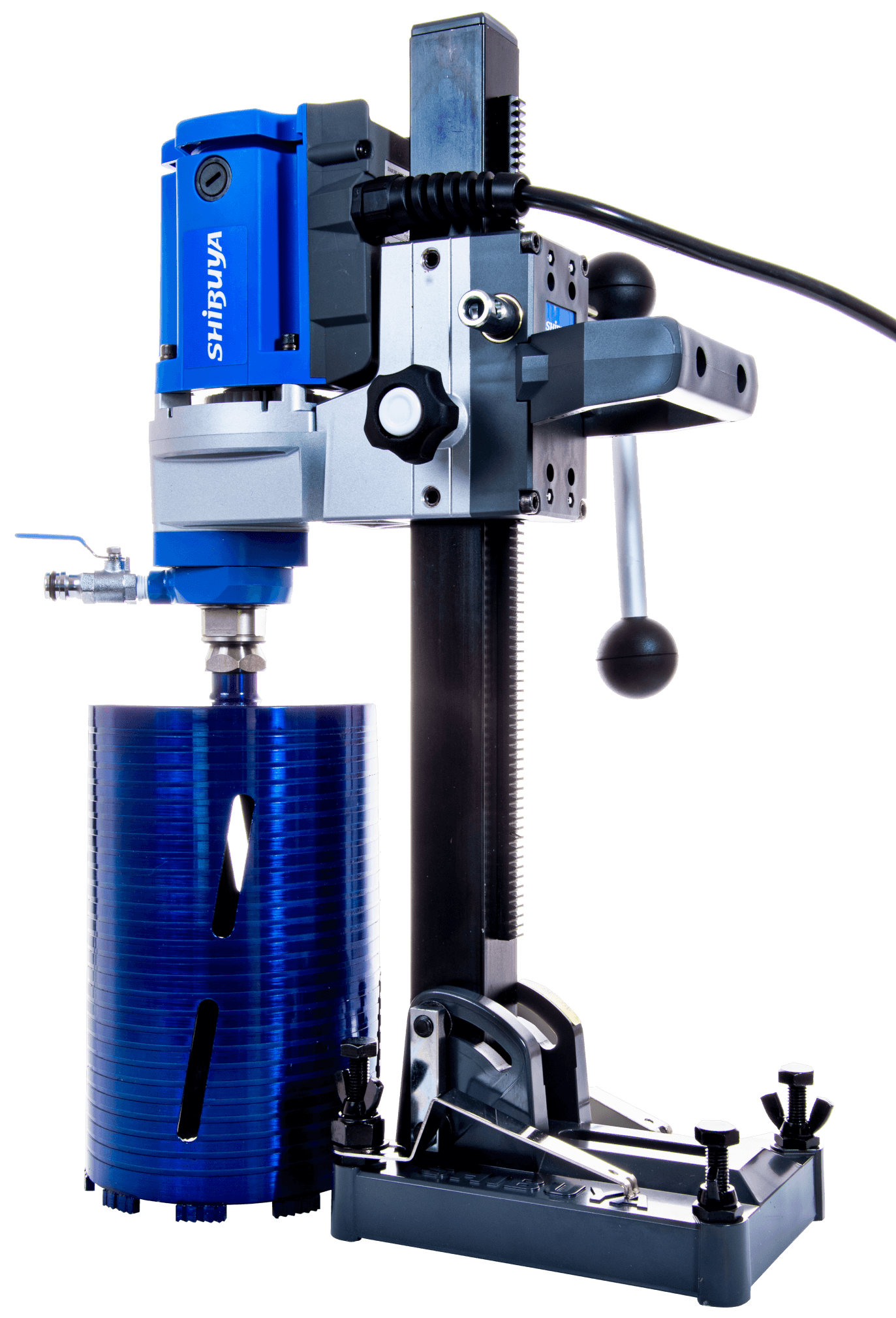 Shibuya™ TS-095AB Core Drills | Angle Base | 115v 14 A | H1011