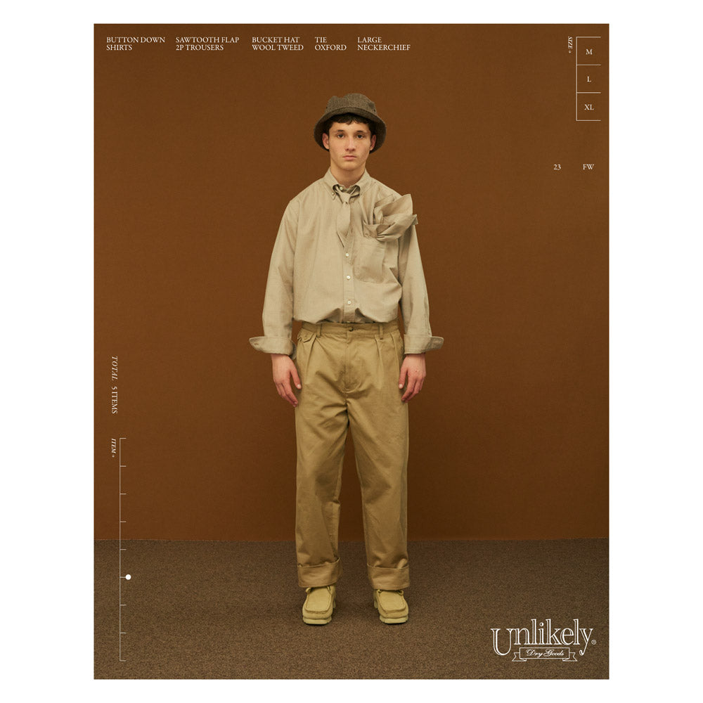 Unlikely(アンライクリー) Unlikely Sawtooth Flap 2P Trousers U23F