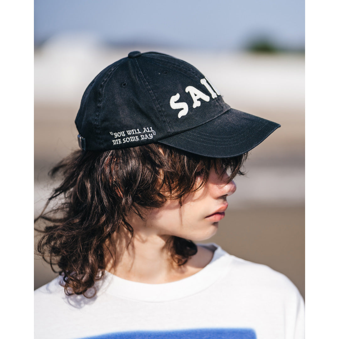 Saint Mxxxxxx (セントマイケル) 6 PANEL CAP SAINT BLACK SM-HR8-0000