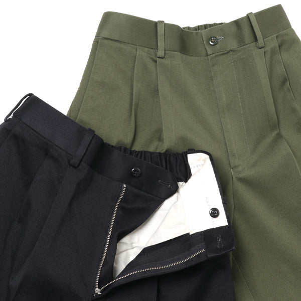 DOUBLE PLEATED STRAIGHT FIT WESTPOINT (A20D-04PT02C) | MARKAWARE