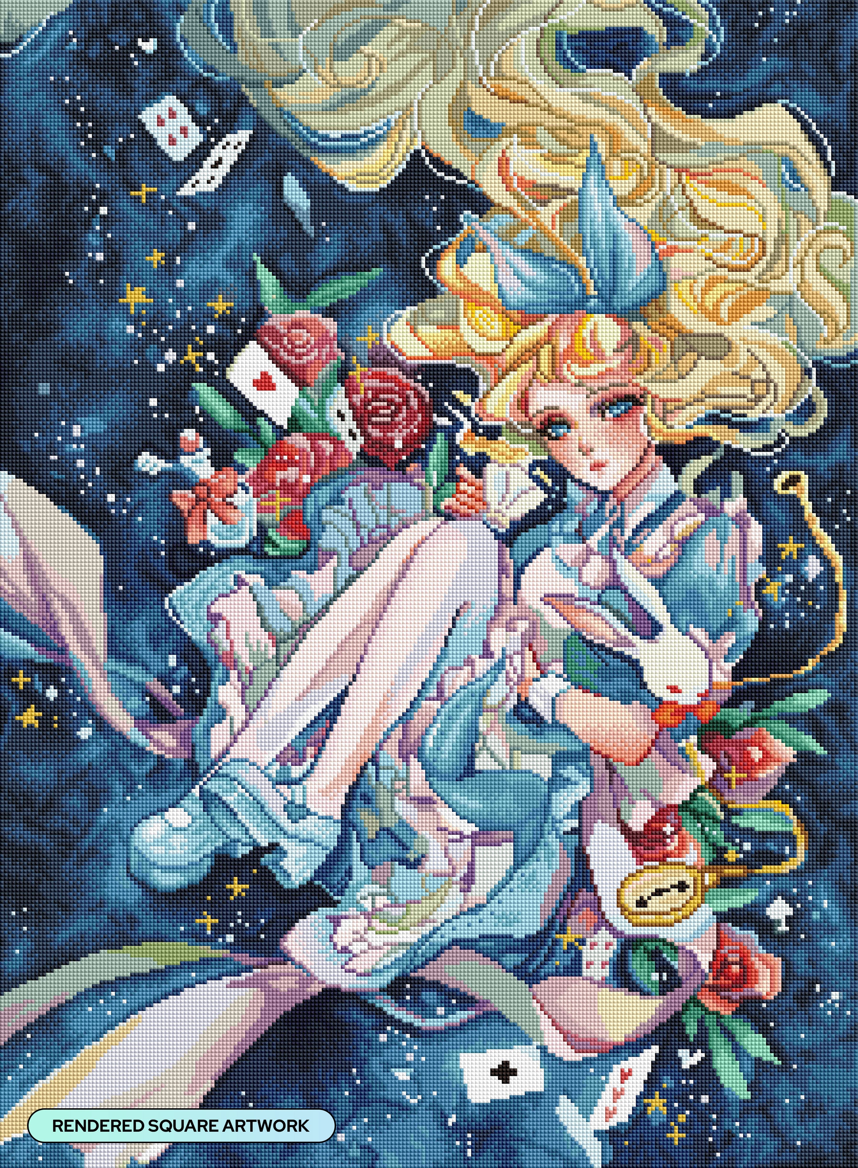 ダイヤモンドアートクラブ完売品 Down the Rabbit Hole DAC Down the