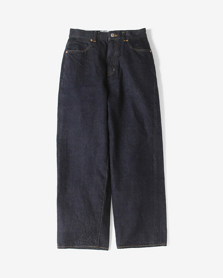 WIDE DENIM(14-13W) / INDIGO | YAECA (WOMEN)(ヤエカ) | BOTTOMS