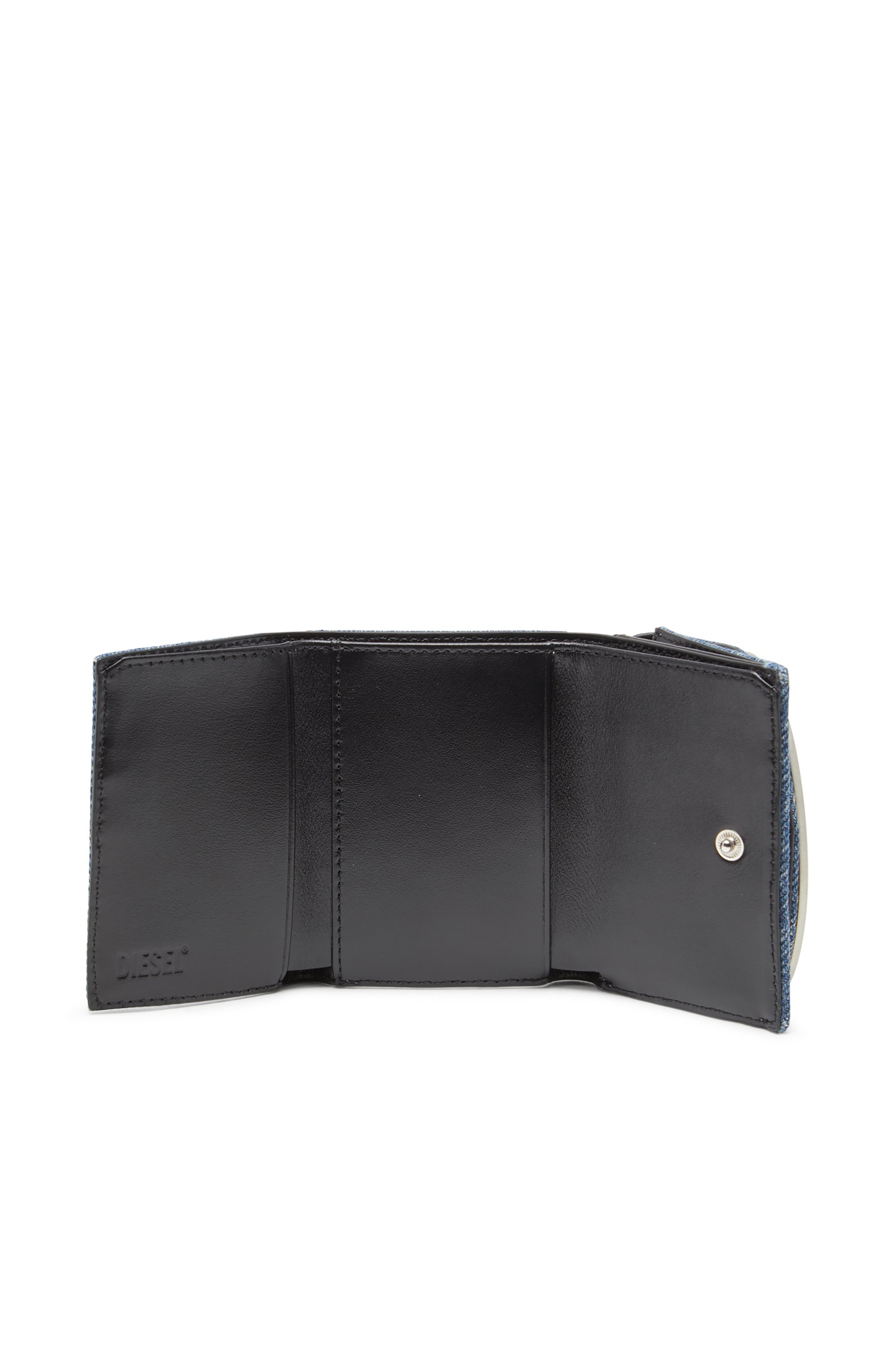 1DR TRI FOLD COIN XS II Tri-fold wallet in leather｜ホワイト