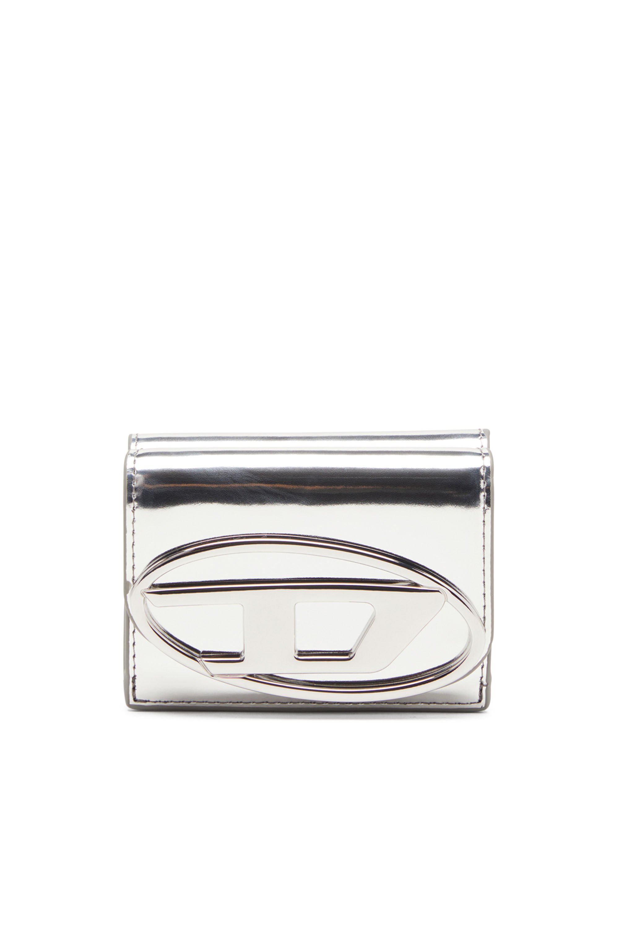 1DR TRI FOLD COIN XS II Tri-fold wallet in mirrored leather