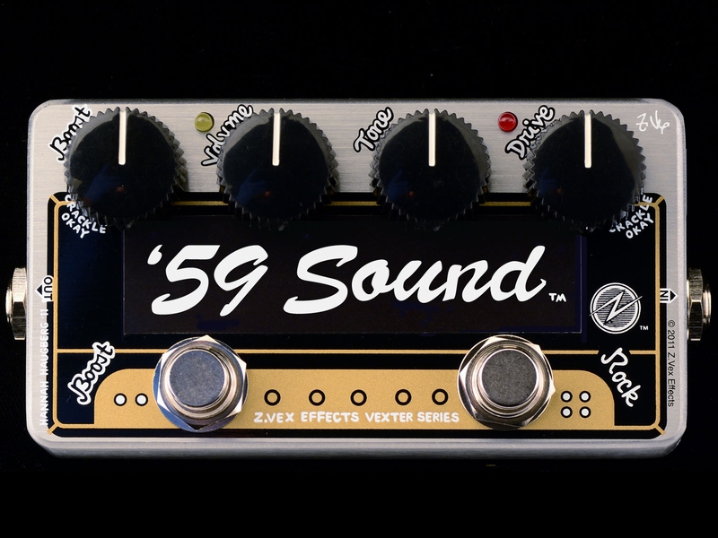 Z.Vex／'59 Sound】59 Bassmanの歪みを再現したブースター搭載の