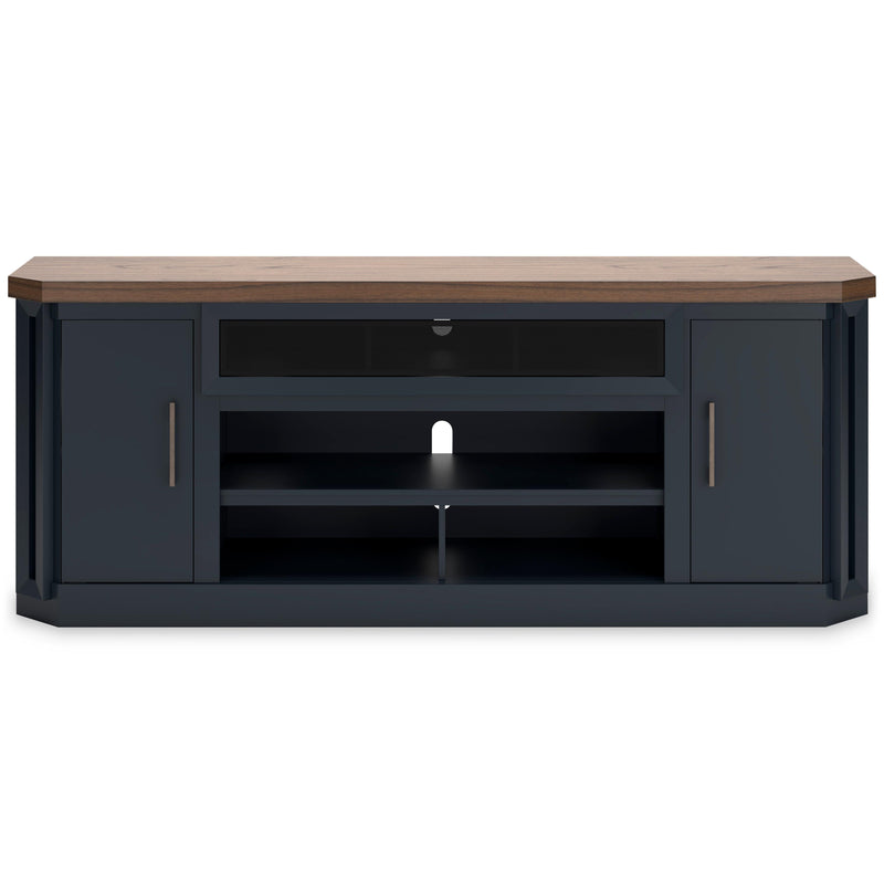 Signature Design by Ashley Landocken W402-68 XL TV Stand with Fireplac