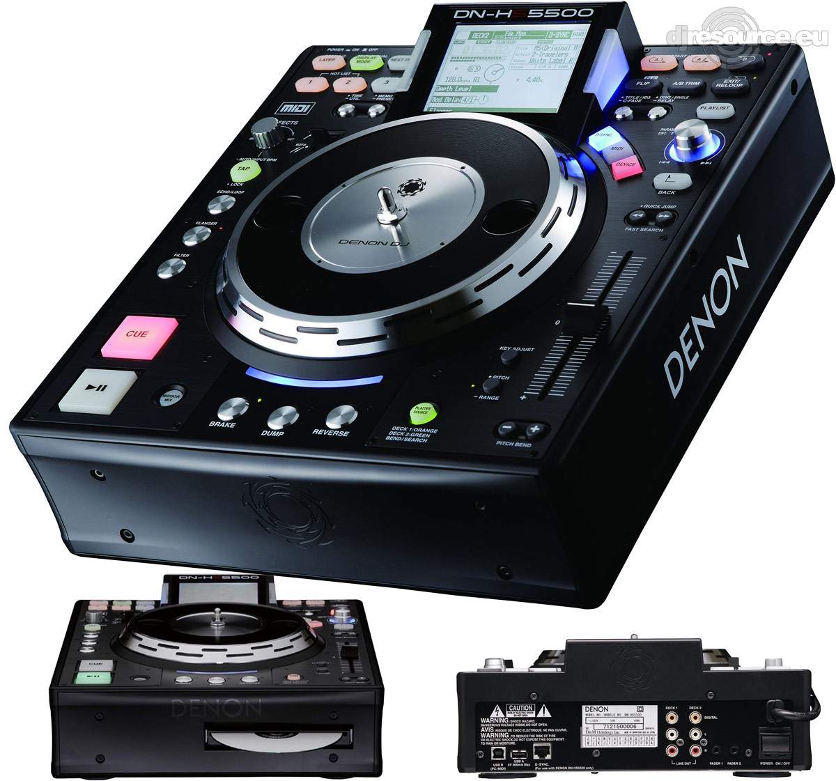 Denon › DN-HS5500 › Player Tabletop - Gearbase | DJResource