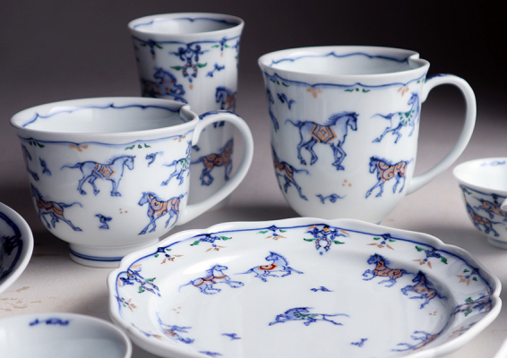 国の伝統工芸品】平戸藤祥五光窯 三川内焼（長崎）－9/1（金） - 10/31