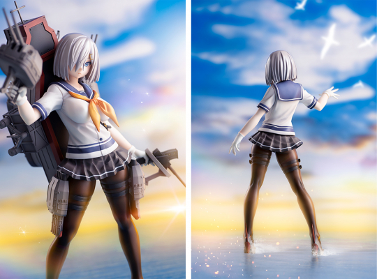 未開封】【国内正規品】AMAKUNI 浜風乙改 1／7スケール 中古】(本体A