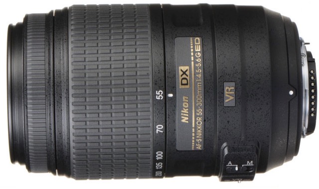 Nikkor 55-300mm f/4-5.6G ED VR AF-S DX Lens Specifications