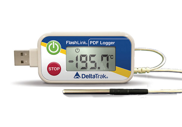 FlashLink® USB PDF -200°C Reusable Data Logger with External Cryo