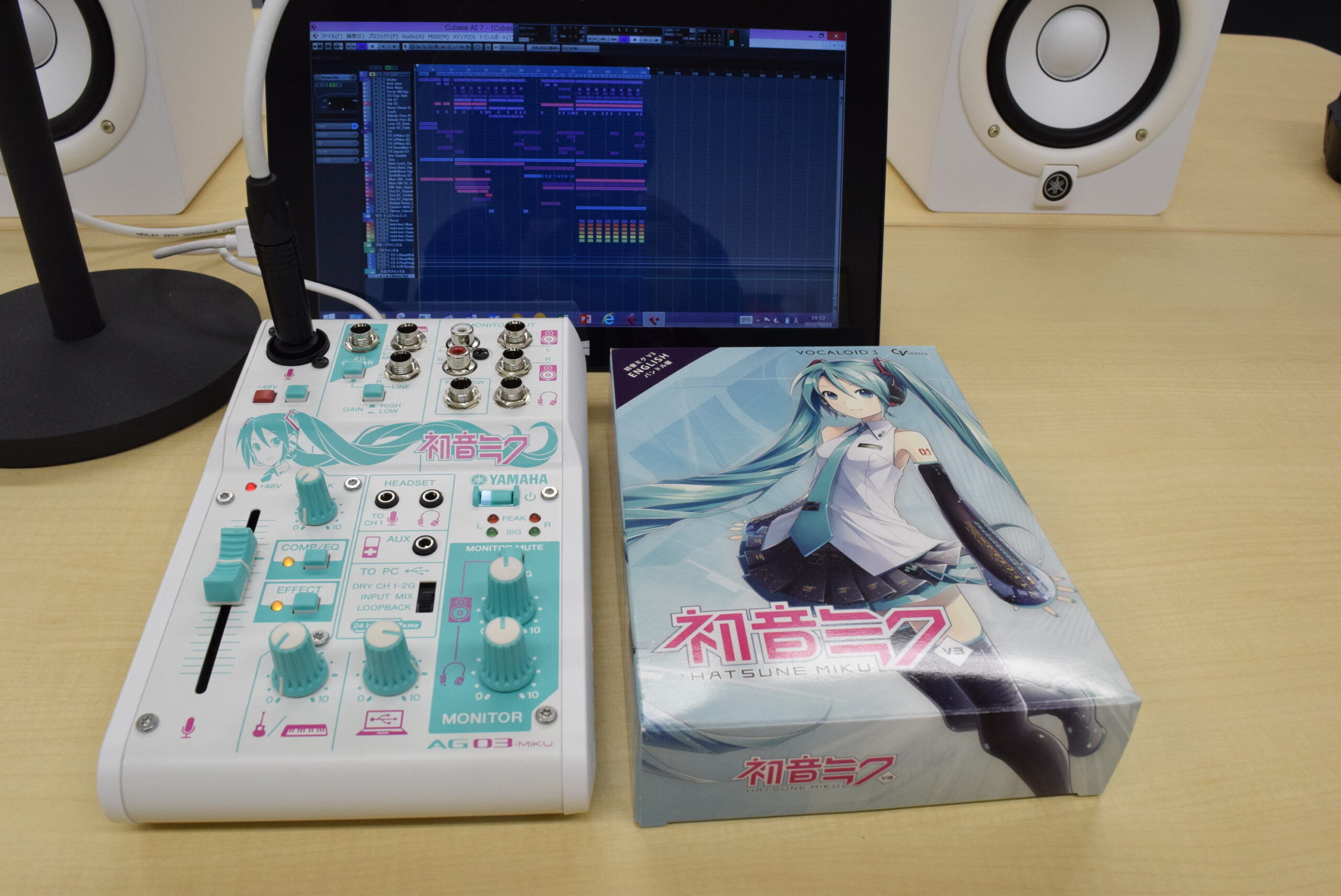 初音ミクモデルも誕生、小さなミキサーAG03/AG06が超高機能だった