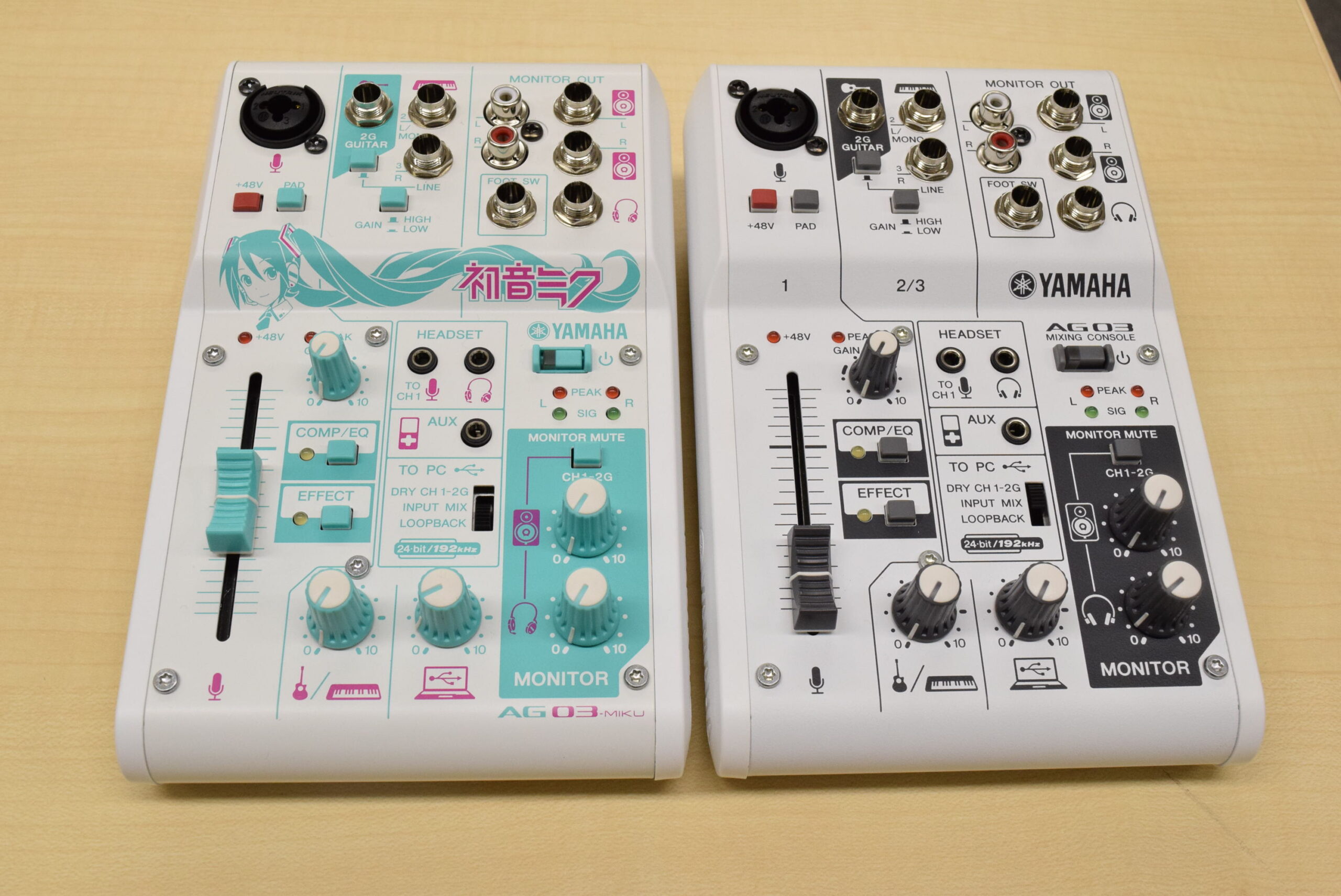 話題の初音ミク・ミキサー、AG03をさっそく使ってみた！ | DTMステーション