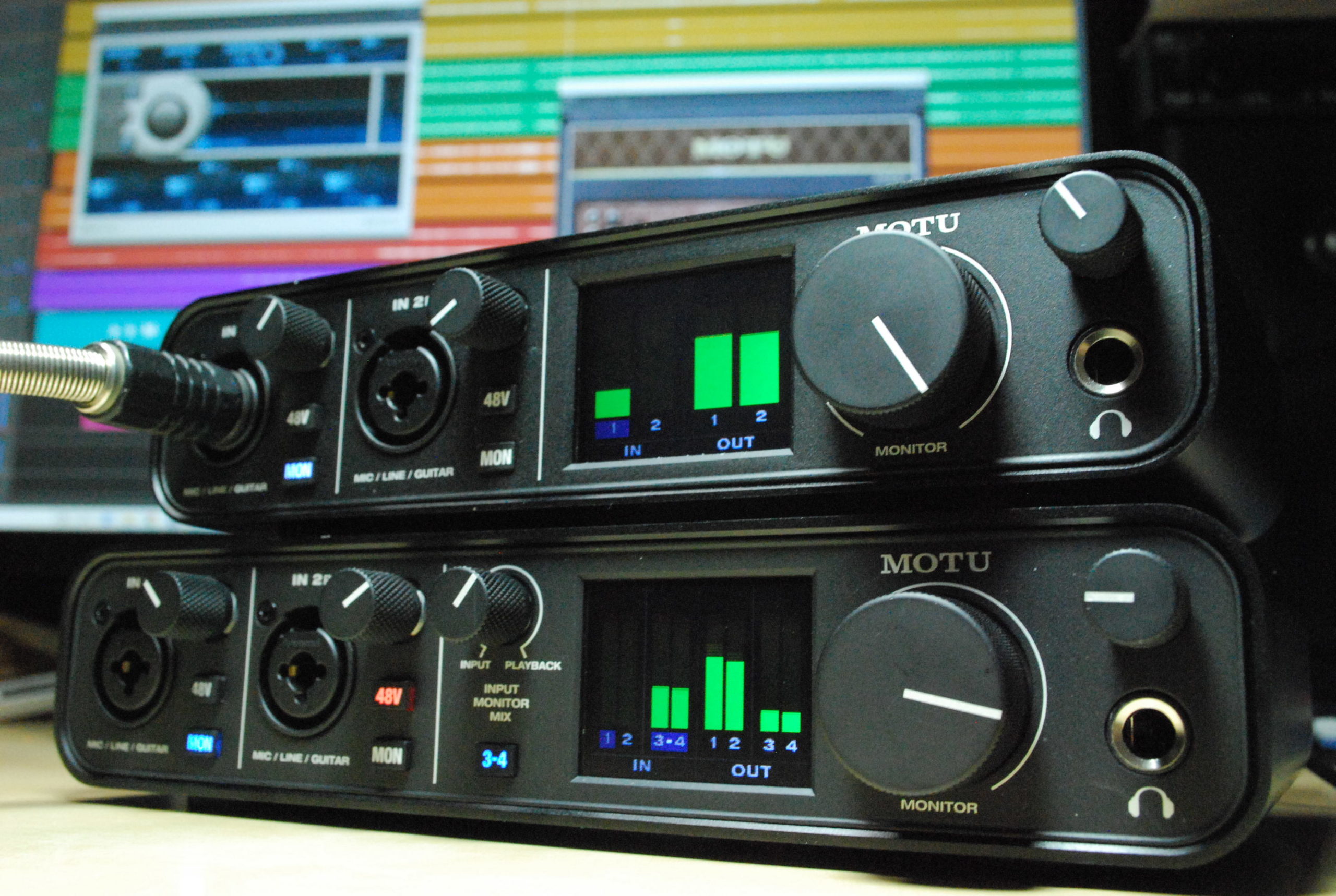 極美品】MOTU M2 オーディオインターフェイス 30分使用 MOTU M2の