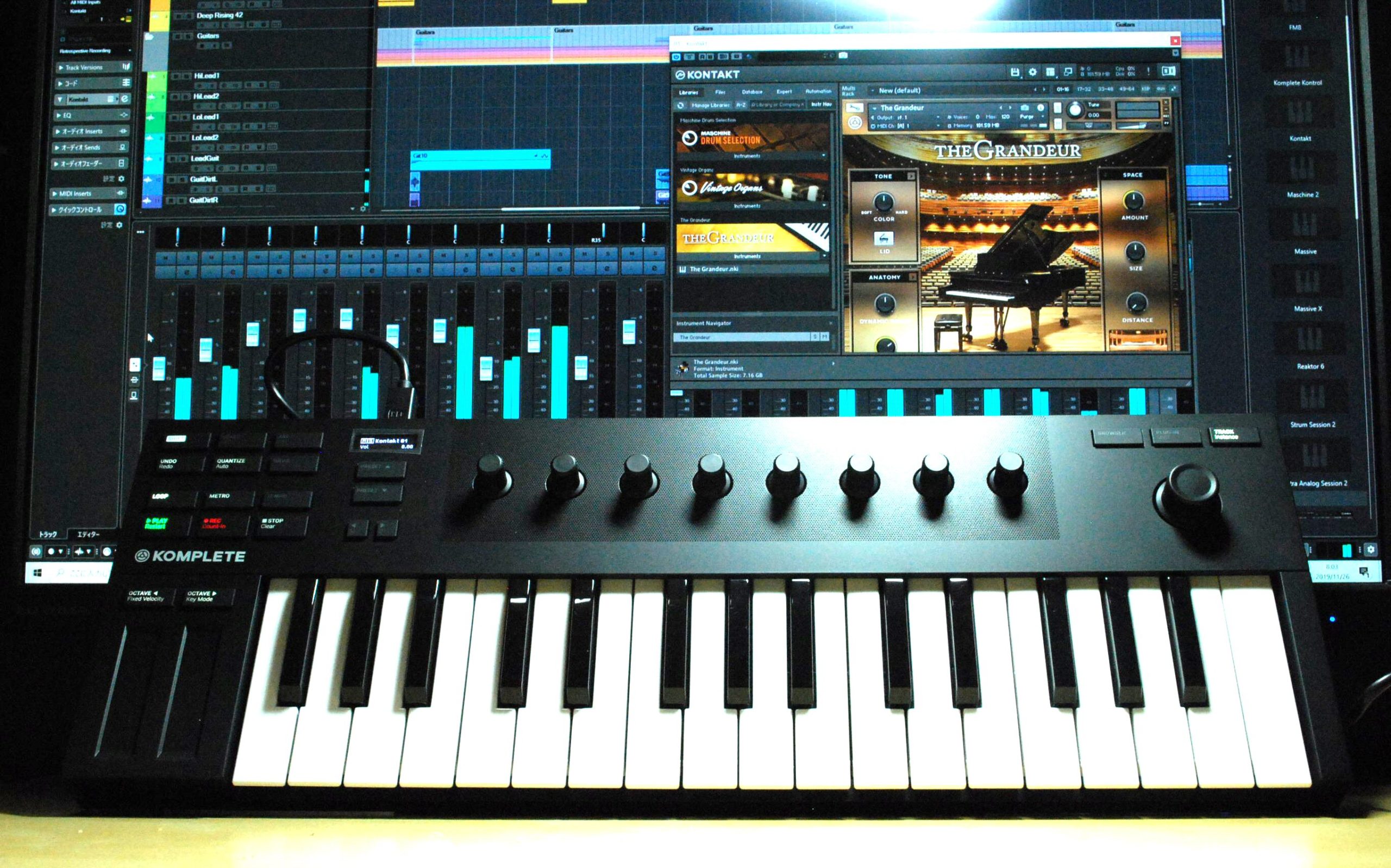 NIのMIDIキーボードがCubaseやStudio Oneにも対応。圧倒的に使いやすく
